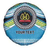 Personalised Tonga Lavengamalie College Spare Tire Cover Polynesian Ngatu Tribal LT9 - Polynesian Pride