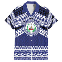 Personalised Tonga Sia'atoutai Theological College Family Matching Tank Maxi Dress and Hawaiian Shirt Polynesian Ngatu Tribal