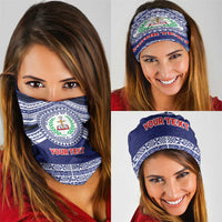 Personalised Tonga Sia'atoutai Theological College Neck Gaiter Polynesian Ngatu Tribal - Polynesian Pride