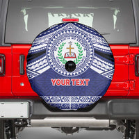 Personalised Tonga Sia'atoutai Theological College Spare Tire Cover Polynesian Ngatu Tribal LT9 - Polynesian Pride