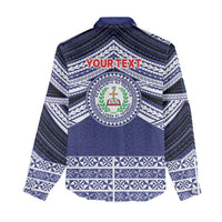 Personalised Tonga Sia'atoutai Theological College Women Casual Shirt Polynesian Ngatu Tribal LT9 - Polynesian Pride