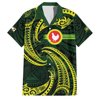 American Samoa Manua Cession Day Personalized Family Matching Short Sleeve Bodycon Dress and Hawaiian Shirt Polynesian Wave Style