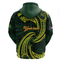 American Samoa Manua Cession Day Personalized Hoodie Polynesian Wave Style