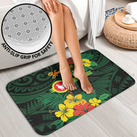 American Samoa Manu'atele Personalized Bathroom Set Manua Island Hibiscus Flowers - Polynesian Pride