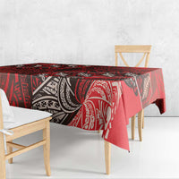 Vintage Ngatu Tribal Tonga Pattern Tablecloth - Polynesian Pride