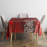 Vintage Ngatu Tribal Tonga Pattern Tablecloth - Polynesian Pride