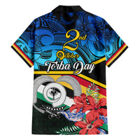 Torba Vanuatu Family Matching Short Sleeve Bodycon Dress and Hawaiian Shirt Sand Drawing With Polynesian Pattern LT9 - Polynesian Pride