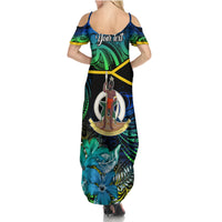 personalised-malampa-day-summer-maxi-dress-vanuatu-flowers-with-malampa-emblem-tribal-pattern