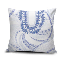 Aloha Lei Onaona Pillow Cover Navy Blue Hawaiian Tribal Pattern LT9 Blue - Polynesian Pride