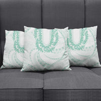 Aloha Lei Onaona Pillow Cover Sage Green Hawaiian Tribal Pattern - Polynesian Pride