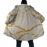 Aloha Lei Mikioi Cloak Gold Polynesian Tribal Tatau Pattern - Polynesian Pride