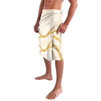 Aloha Lei Mikioi Lavalava Gold Polynesian Tribal Tatau Pattern