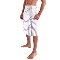 Aloha Lei Mikioi Lavalava Purple Polynesian Tribal Tatau Pattern