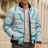 Aloha Lei Mikioi Bomber Puffer Jacket Aloha Lei Mikioi - Polynesian Pride