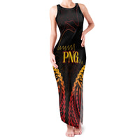 Custom Papua New Guinea Cricket Family Matching Tank Maxi Dress and Hawaiian Shirt Go Barramundis