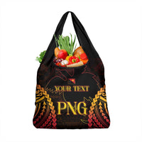 Custom Papua New Guinea Cricket Grocery Bag Go Barramundis