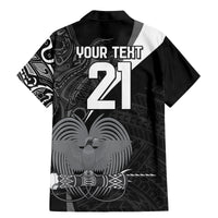 Custom Papua New Guinea Cricket Family Matching Mermaid Dress and Hawaiian Shirt Tribal Bird of Paradise Tattoo