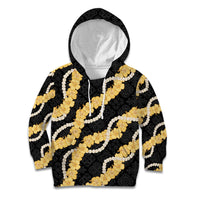 Aloha Melemele Hibiscus Pikake Lei Kid Hoodie Hawaiian Quilt Pattern