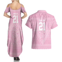 Custom New Zealand Basketball Indigenous Couples Matching Summer Maxi Dress and Hawaiian Shirt - Polynesian Pride