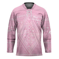 Custom New Zealand Basketball Indigenous Hockey Jersey - Polynesian Pride