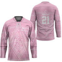 Custom New Zealand Basketball Indigenous Hockey Jersey - Polynesian Pride
