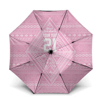 Custom New Zealand Basketball Indigenous Umbrella - Polynesian Pride
