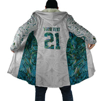 Custom New Zealand Aotearoa Cloak Green Maori Paua Shell Indigenous - Polynesian Pride