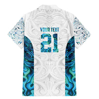 Custom New Zealand Aotearoa Family Matching Mermaid Dress and Hawaiian Shirt Maori Paua Shell Indigenous - Polynesian Pride