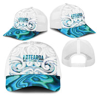 New Zealand Aotearoa Mesh Trucker Cap Maori Papua Shell Indigenous LT9 - Polynesian Pride