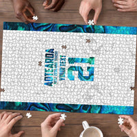 Custom New Zealand Aotearoa Puzzle Maori Paua Shell Indigenous - Polynesian Pride