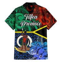 Tafea Day Family Matching Tank Maxi Dress and Hawaiian Shirt Vanuatu Sand Drawing With Polynesian Pattern LT9 - Polynesian Pride