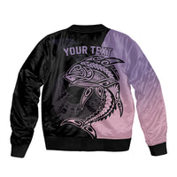personalised-polynesia-fishing-sleeve-zip-bomber-jacket-with-maori-hei-matau-fish-hook-pastel-art