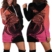 personalised-polynesia-fishing-hoodie-dress-with-maori-hei-matau-fish-hook-pink-art