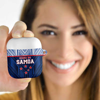 Rugby Toa Samoa AirPods Case Samoa mo Samoa Island Warrior Pride LT9 - Polynesian Pride