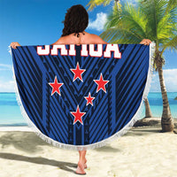 Rugby Toa Samoa Beach Blanket Samoa mo Samoa Island Warrior Pride - Polynesian Pride