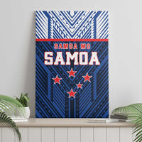 Rugby Toa Samoa Canvas Wall Art Samoa mo Samoa Island Warrior Pride LT9 - Polynesian Pride