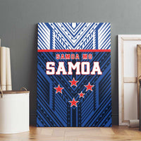 Rugby Toa Samoa Canvas Wall Art Samoa mo Samoa Island Warrior Pride LT9 - Polynesian Pride