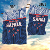 Rugby Toa Samoa Garden Flag Samoa mo Samoa Island Warrior Pride LT9 - Polynesian Pride