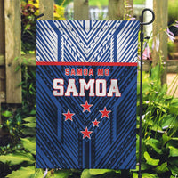 Rugby Toa Samoa Garden Flag Samoa mo Samoa Island Warrior Pride LT9 Garden Flag Blue - Polynesian Pride