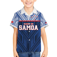 Custom Rugby Toa Samoa Kid Hawaiian Shirt Samoa mo Samoa Island Warrior Pride - Polynesian Pride
