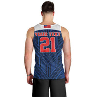 Custom Rugby Toa Samoa Men Tank Top Samoa mo Samoa Island Warrior Pride - Polynesian Pride