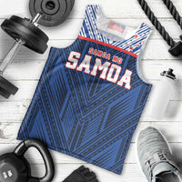 Custom Rugby Toa Samoa Men Tank Top Samoa mo Samoa Island Warrior Pride - Polynesian Pride