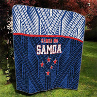 Rugby Toa Samoa Quilt Samoa mo Samoa Island Warrior Pride - Polynesian Pride