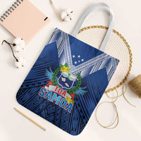 Rugby Toa Samoa Tote Bag Samoa mo Samoa Strength in Tatau - Polynesian Pride