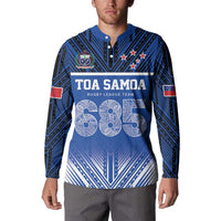 Toa Samoa 685 Button Sweatshirt Uso Aso Uma For Life For Samoa - Polynesian Pride