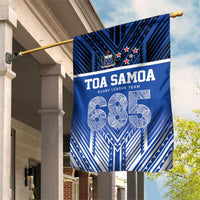 Toa Samoa 685 Garden Flag Uso Aso Uma For Life For Samoa LT9 House Flag Blue - Polynesian Pride