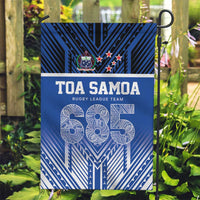 Toa Samoa 685 Garden Flag Uso Aso Uma For Life For Samoa LT9 Garden Flag Blue - Polynesian Pride