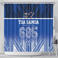 Toa Samoa 685 Shower Curtain Uso Aso Uma For Life For Samoa - Polynesian Pride