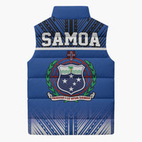 Toa Samoa 685 Sleeveless Puffer Jacket Uso Aso Uma For Life For Samoa LT9 - Polynesian Pride