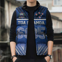 Toa Samoa 685 Sleeveless Puffer Jacket Uso Aso Uma For Life For Samoa LT9 - Polynesian Pride